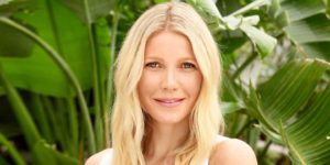 Portrait of Gwyneth Paltrow cropped at the upper shoulder