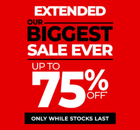 May 24 Biggest Sale Ever extended HOMEPAGE MOBILE
